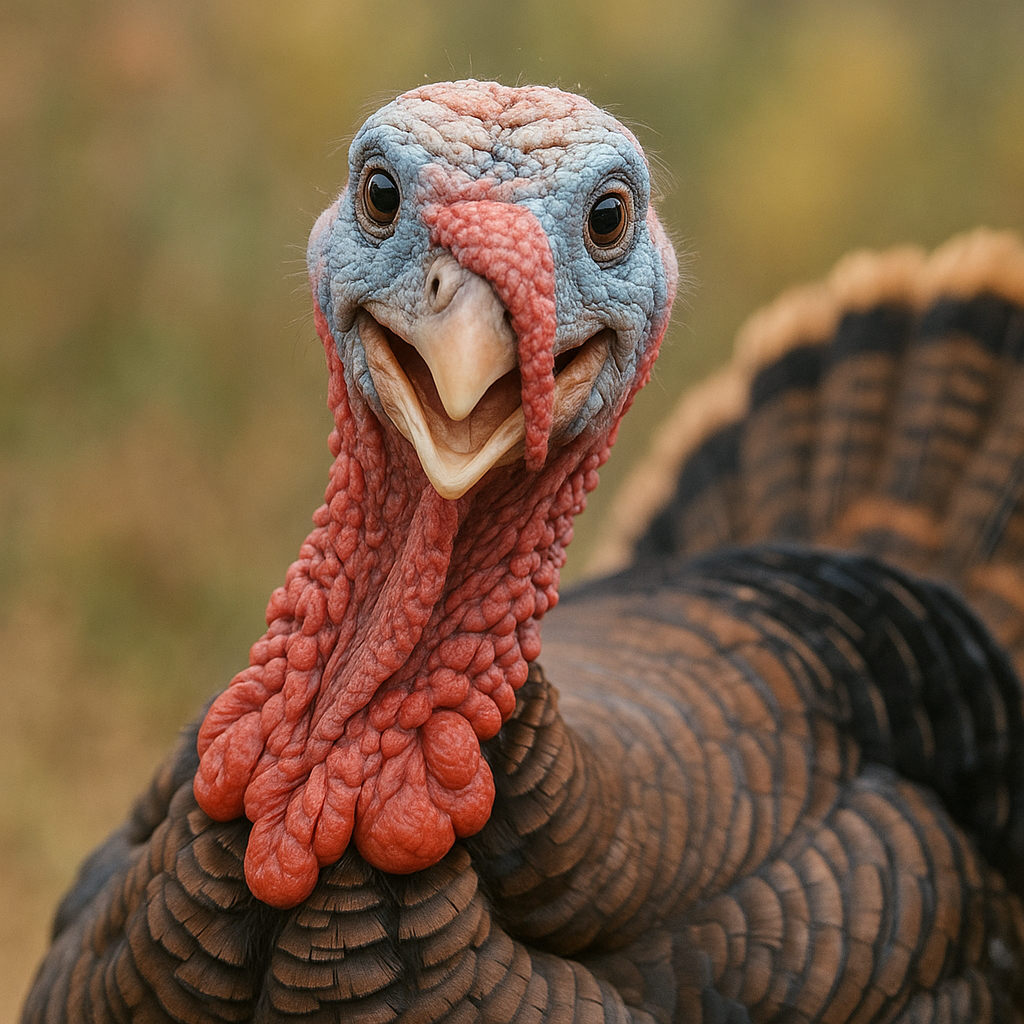 turkey smiling, None